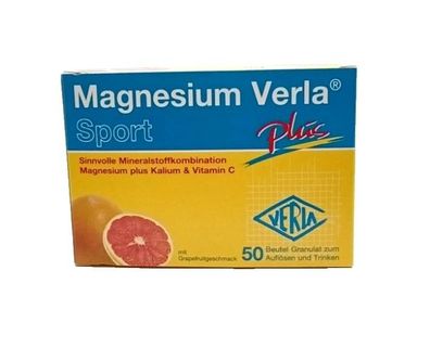 Magnesium VERLA plus Granulat, 50 St PZN 01007872