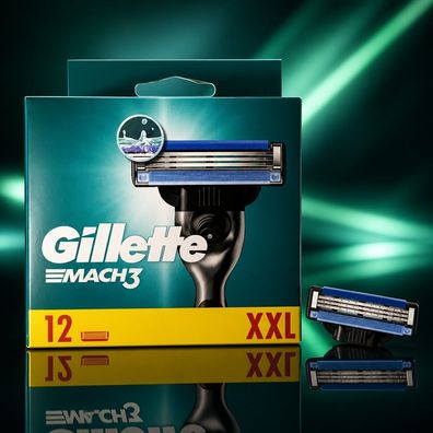 Gillette Mach3 12er pack XXL Original !!!