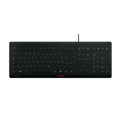 Cherry STREAM - Tastatur - USB - Deutsch - Tastenschalter: CHERRY SX