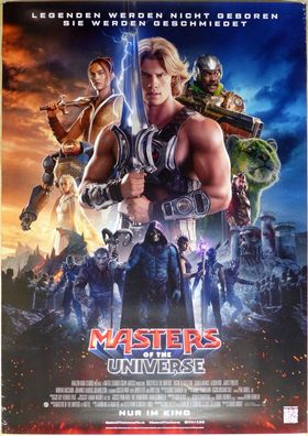 Masters of the Universe - Original Kinoplakat A0 - Hauptmotiv - Filmposter