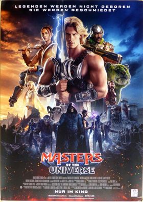 Masters of the Universe - Original Kinoplakat A1 - Hauptmotiv - Filmposter