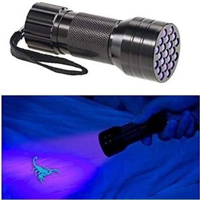 NEU 2in1 UV Taschenlampe Geldscheinprüfer Schwarzlicht für Auto Camping Reise