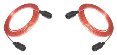 Sommercable -Twincord- LS-Kabel 0,75mm² - beidseitig DIN-Buchse - Paar