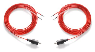 Sommercable -Twincord- LS-Kabel 0,75mm² - DIN-Stecker auf Aderendhülsen - Paar