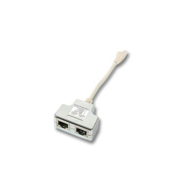 EFB T-Adapter Cat.5e 2x10/100BaseT für Cablesharing