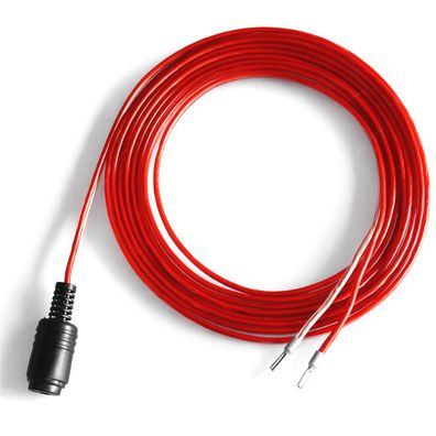 Sommercable -Twincord- LS-Kabel 0,75mm² - DIN-Buchse auf Aderendhülsen - Mono