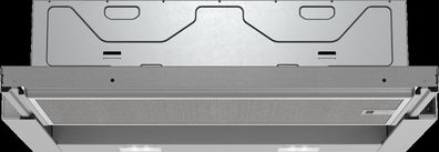 Siemens iQ100, Hotte à déflecteur plat, 60 cm, Argent métallisé, LI63LA526