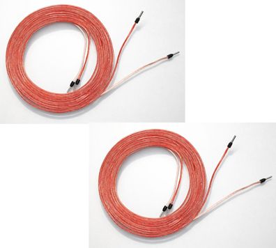 Sommercable -Twincord- LS-Kabel 0,75mm² - beidseitig Aderendhülsen - Paar