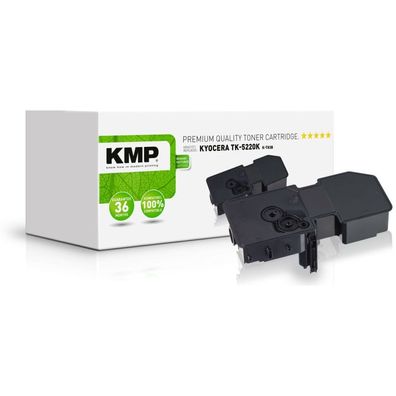 KMP Toner Kyocera TK-5220K/TK5220K black 1200 S. K-T83B remanufactured