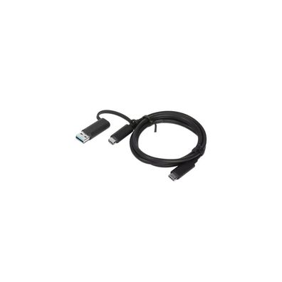 Lenovo USB-C Hybrid Kabel mit USB-A Adapter