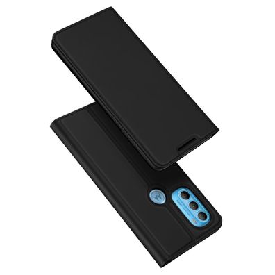 Buch Tasche "Dux Ducis" für Motorola Moto G71 5G schwarz