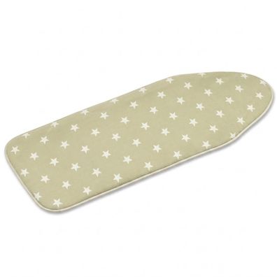 Bügelbrettbezug aus 100% Baumwolle - 131 x 47,5 cm mit Kordelzug, Sternenmotiv