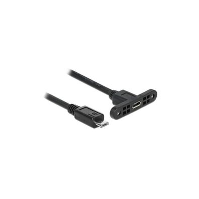 Delock DELOCK USB-Kabel 2.0 Micro B -> Micro-B Bu/St Einbau 0