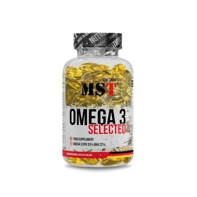 MST Omega 3 Selected 120 Softgels