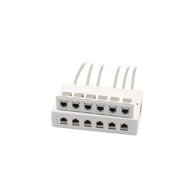 EFB Keystone Verteilerbox Aufputz 6/12 Port
