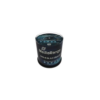 MediaRange DVD+R 8.5GB 100pcs 8x Double Layer voll bedruckba