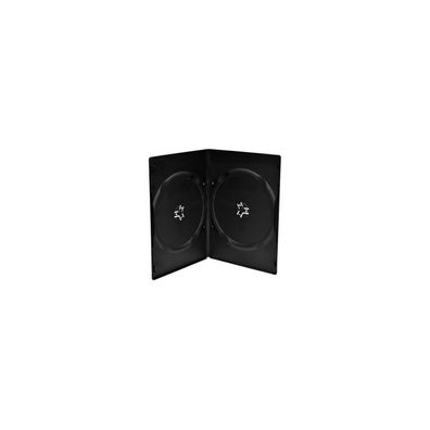 MediaRange DVD-Leerhülle schmal für 7 Dics 9mm schwarz 100St