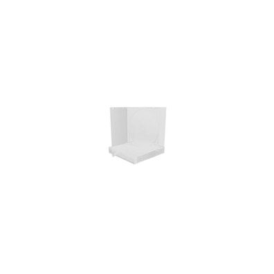 MediaRange CD-Leerhülle für 2 Dics 10.4mm transparentes Tray