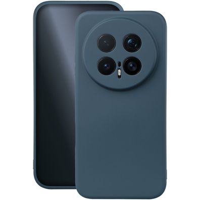 TFO Silicon für Honor Magic 8 Pro dunkelblau Handyhülle mit Mikrofaserinnenfutter