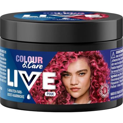 Schwarzkopf Live Colour & Care 5-Minute Colour Boost Hair Mask Pink 150 ml