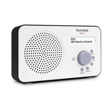 TechniSat VIOLA 2 | tragbares 1 Watt DAB+ Radio mit LC-Display