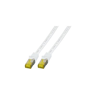 EFB RJ45 Patchkabel S/FTP, at.6A, SZH, at.7 Rohk.,10m, eiß