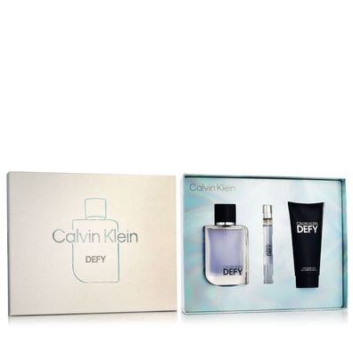Calvin Klein Defy EDT 100 ml + EDT MINI 10 ml + SG 100 ml ( ann)