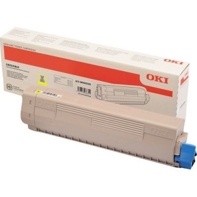OKI Toner: C833N/C833DN/C843DN yellow high capacity (46443101)