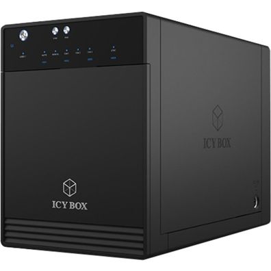 Icy Box Geh. IcyBox USB 3.1(Gen2) 4x2,5"/3,5" SATA3 IB-3740-C31 (b)