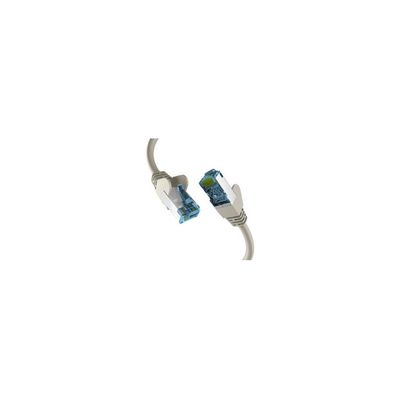 EFB RJ45 Patchkabel mit CAT7 Rohkabel GRAU 3m