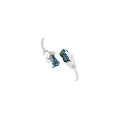 EFB RJ45 Patchkabel mit CAT7 Rohkabel WEISS 25m