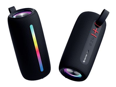 Denver BTL-360 Bluetooth-Lautsprecher, 2×50W, mit RGB-Beleuchtung