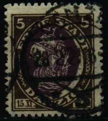 DANZIG 1921 Nr 53 gestempelt X0C5726