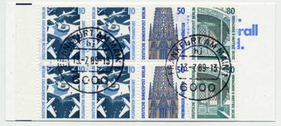 BERLIN Markenheftchen Nr MH 14oZ zentrisch gestempelt X77C29A