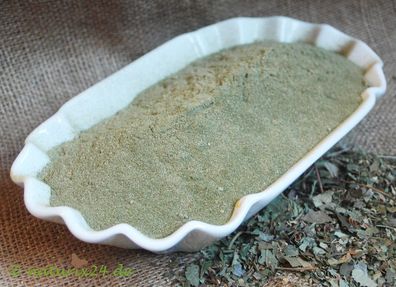 Weißdornblätter mit Blüte gemahlen 250 g