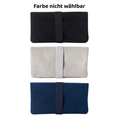 Champ Tabakbeutel aus Cord mit Gummiband (Farbe zufällig)