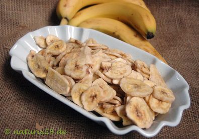 Bananenchips mit Honig 250 g