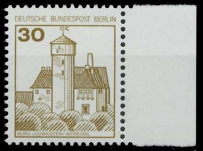 BERLIN DS BURGEN U. Schlösser Nr 534A SRre postfrisch S X7EF8A2
