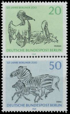 BERLIN Zusammendruck Nr B2 Zd4 postfrisch SENKR PAAR S4A76BA