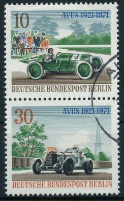 BERLIN Zusammendruck Nr B3 Zd3 gestempelt SENKR PAAR X7F4D16