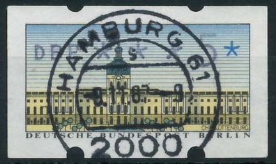 BERLIN Automatenmarken Nr ATM 1-005 zentrisch gestempelt X7F4E5A