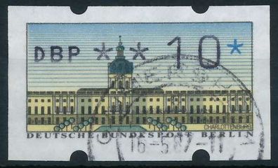 BERLIN Automatenmarken Nr ATM 1-010 gestempelt X7F4E5E