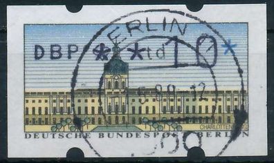 BERLIN Automatenmarken Nr ATM 1-010 zentrisch gestempelt X7F4E62