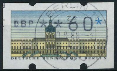BERLIN Automatenmarken Nr ATM 1-060 zentrisch gestempelt X7F4E86