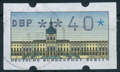 BERLIN Automatenmarken Nr ATM 1-040 gestempelt X7F4E72