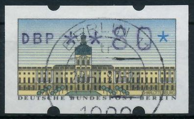 BERLIN Automatenmarken Nr ATM 1-080 gestempelt X7F4E9E