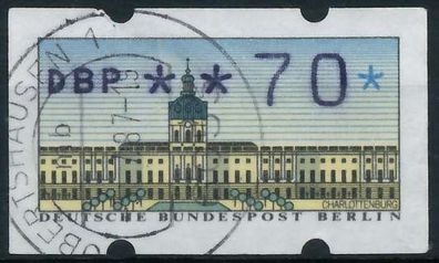 BERLIN Automatenmarken Nr ATM 1-070 gestempelt X7F4E8E