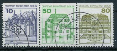 BERLIN Zusammendruck Nr W79 gestempelt 3ER STR X7F4F7A