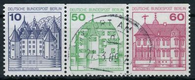 BERLIN Zusammendruck Nr W75 gestempelt 3ER STR X7F4FA6
