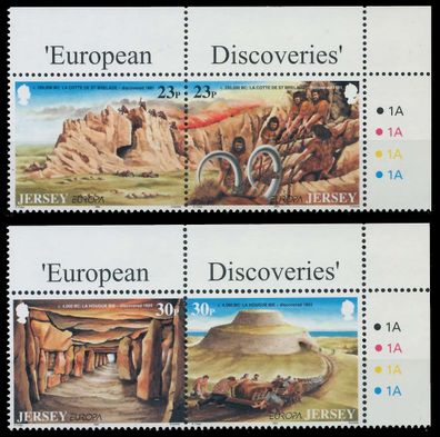 JERSEY 1994 Nr 650WP-653WP postfrisch ECKE-ORE XAEAD32